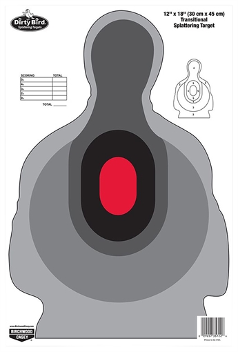Picture of Birchwood Casey Birchwood Casey Dirty Bird 12" X 18" Transitional Target 100 Sheets BC-35722