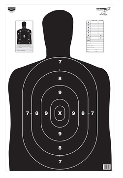 Picture of Birchwood Casey Birchwood Casey Eze-Scorer BC-27 Silhouette Target 23 x 35 in. 100 Pack BC-37021