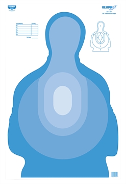 Picture of Birchwood Casey Eze-Scorer Target, Transitional Blue Paper, 23X35, 100 Targets BC-37024