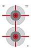 Picture of Birchwood Casey EZE-Scorer Bullseye Paper Target 23" x 35" 100 Per Pkg 37031