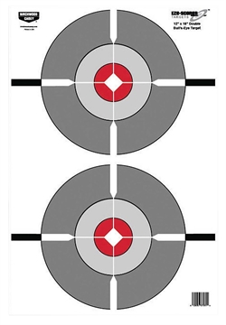 Picture of Birchwood Casey EZE-Scorer Bullseye Paper Target 12" x 18" 100 Per Pack 37061