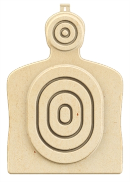 Picture of Birchwood Casey Torso Target 31.25" H x 21.25" W x 1" D 3D Bullseye Tan 3 Per Pack 3DTGTBTT