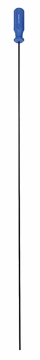 Picture of Birchwood Casey Cleaning Rod Steel 27 Cal Rifle Firearm 33" Long Includes Reusable Storage Tube 41407