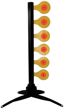 Picture of Birchwood Casey World of Targets Handgun Dueling Tree Circle w/Diamond Center Steel Target 48.50" H x 28.50" W x 23" D 47430