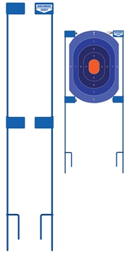 Picture of Birchwood Casey Adjustable Target Stakes 36" Stand Blue Steel Target 36" 2 49013
