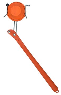 Picture of Birchwood Casey Wingone Ultimate Handheld Clay Thrower Orange Single Right Hand 49301