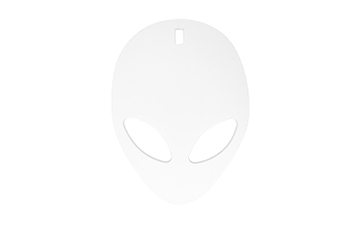 Picture of Birchwood Casey AR500 3/8" Steel 1 Hole Animal Silhouette Target - Alien 1/ct BC-47717