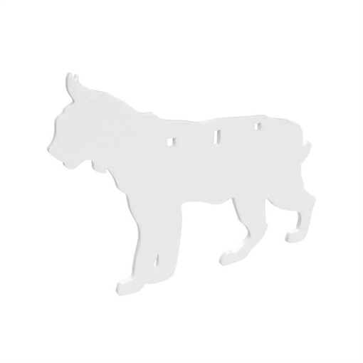Picture of Birchwood Casey AR500 3/8" Steel 1 Hole Animal Silhouette Target - Bobcat 1/ct BC-47707