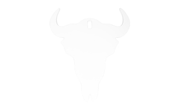 Picture of Birchwood Casey AR500 3/8" Steel 1 Hole Animal Silhouette Target - Skull 1/ct BC-47719