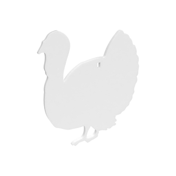 Picture of Birchwood Casey AR500 3/8" Steel 1 Hole Animal Silhouette Target - Turkey 1/ct BC-47708