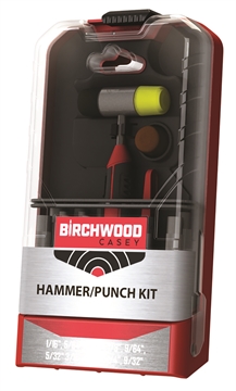 Picture of Birchwood Casey Hammer & Punch Kit Black/Red AR Platform Firearm 19 Pieces ARPNCHHMKIT