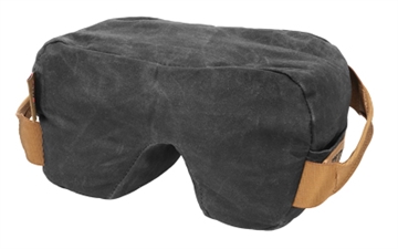 Picture of Birchwood Casey Steady-Shot Foxtrot Bag Heavyweight Black Wax Canvas Rear Bag BC-BAG-SSFLH