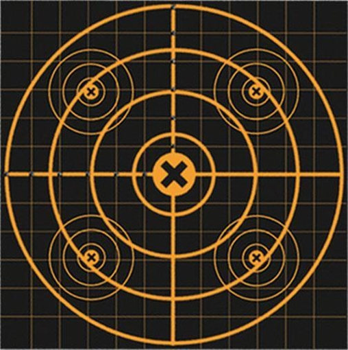 Picture of B/C TARGET BIG BURST 12" SIGHT-IN 3 REVEALING TARGETS BBSI ( 12 PER CASE ) 36213 BC-36213