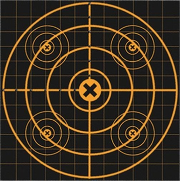 Picture of B/C TARGET BIG BURST 12" SIGHT-IN 3 REVEALING TARGETS BBSI ( 12 PER CASE ) 36213 BC-36213
