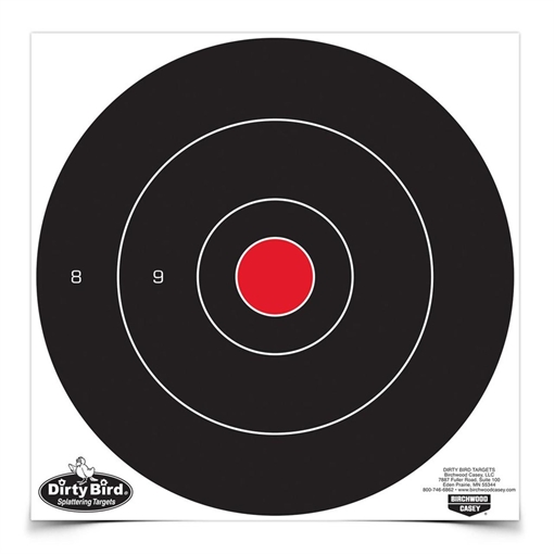 Picture of Birchwood Casey Dirty Bird 12" Bull's-Eye Target 100/ct BC-35070