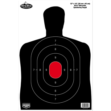 Picture of Birchwood Casey Birchwood Casey Dirty Bird 12" X 18" Sillhouette Target 100 Sheets BC-35702