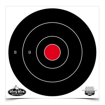 Picture of Birchwood Casey DIRTY BIRD 8'' BULL'S-EYE TARGET 200 SHEET PACK BC-35871