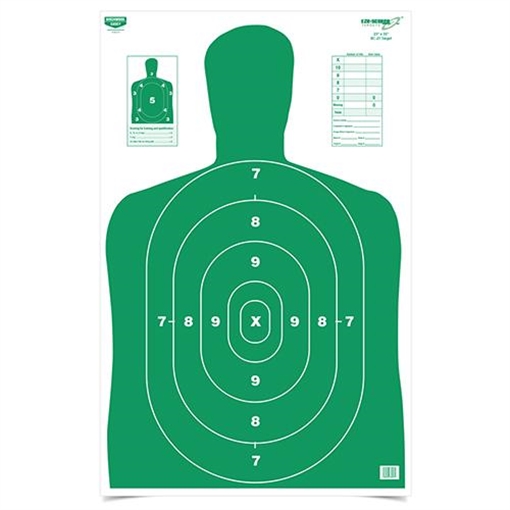Picture of Birchwood Casey EZE-Scorer BC-27 Silhouette Paper 23" x 35" Green 100 Per Pkg 37017
