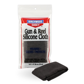 Picture of Birchwood Casey 30001 Gun & Reel Silicone Cloth 100% Cotton Flannel 14.4" x 15" 30001 BC-30001