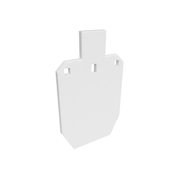 Picture of Birchwood Casey Pistol/Rifle Black/Red/White Steel Silhouette 0.38" Thick Hanging BC-47661