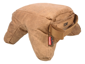 Picture of Birchwood Casey Steady Shot Echo, Ultralight, Polymer Fill Shooting Bag, Waxed Canvas, Tan, Zippered Access Pocket, Large Handle, Sling Loop BCBAG-SSEU BC-BAG-SSEU