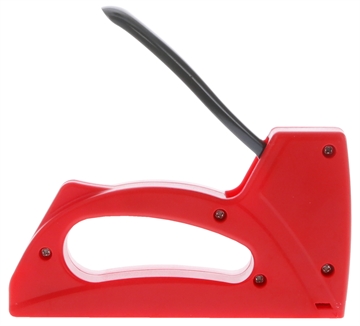 Picture of Birchwood Casey Target Stapler, Works on Cardboard or Plastic Targets, Compact Design, Staples Included, Red BC-STPLR