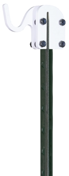Picture of Birchwood Casey T-Post Target Hook, Steel Target Hanger, White BC-TPTH