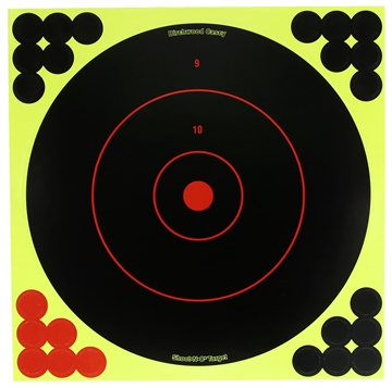 Picture of Birchwood Casey Target Dispenser Adhesive Paper 12" Bullseye, Includes Pasters 12 PK TDSNC1212PK
