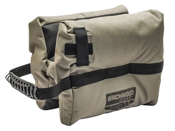 Picture of Birchwood Casey H-Bag, Lead Sled Bags, Shaped to Fit and Hold Almost All Long Guns and Shotguns, Integrated Carrying Strap, Non-Marring Rubber and Polyester Construction, Weighs 18lbs When Filled BC-TSRB