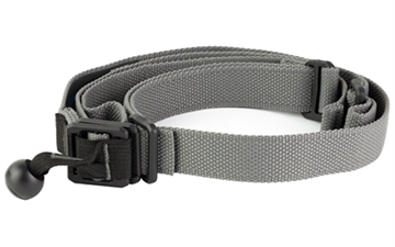 Picture of Blue Force Gear GMT "Give Me Tail", 2-Point Combat Sling, 1.25" Webbing, Snag Free Lock Release Tab, TEX 70 Bonded Nylon Thread, Wolf Gray GMT-125-OA-WF