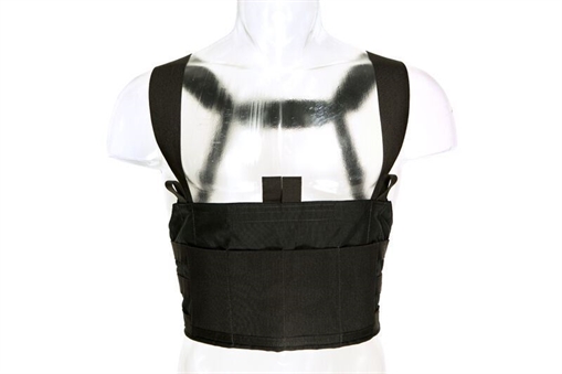 Picture of Blue Force Gear TSPCHESTRIGM4BK Ten-Speed Chest Rig Black Cordura Nylon TSPCHESTRIGM4BK TSP-CHESTRIG-M4-BK