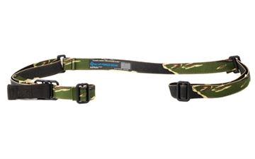 Picture of Blue Force Gear Molded Acetal Adjuster, No Quick Release Attached with TriGlide instead of Loop Lock, Sling, 2-Point Combat Sling, Matte VCAS-125-OA-GTS