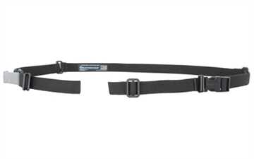 Picture of Blue Force Gear Vickers, 2-Point Combat Sling, Push Button Swivels, 54" with Adjuster Tightened, Black, 1.00" Webbing VCAS-PB-125-AA-BK