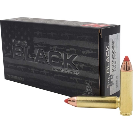 Picture of BLACK® 450 BUSHMASTER FTX® POLYMER TIPPED RIFLE AMMO 105002852 -