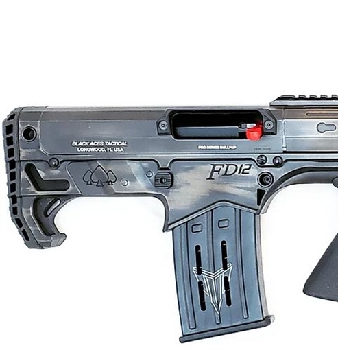 Picture of BLACK ACES TACTICAL BULLPUMP SGP 12GA 18.5IN BBL DISTRESSED BRONZE CERAKOTE SYN 2 5RD MAGS BATBPPDBR