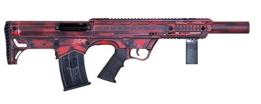 Picture of BLACK ACES TACTICAL BULLPUP SGA 12GA 18.5IN BBL DISTRESSED RED SYN 2 5RD MAGS BATBPR