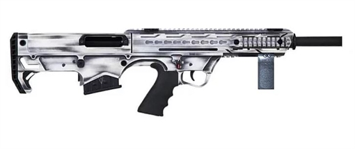 Picture of BLACK ACES TACTICAL BULLPUP SGA 12GA 18.5IN BBL DISTRESSED WHITE SYN 2 5RD MAGS BATBPW