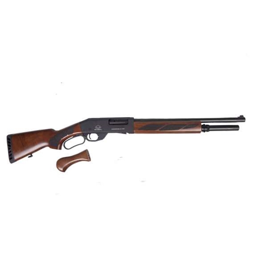 Picture of BLACK ACES TACTICAL PRO SERIES L SGL 12GA 18.5IN BBL WALNUT FURNITURE BLK REC BATPSLW