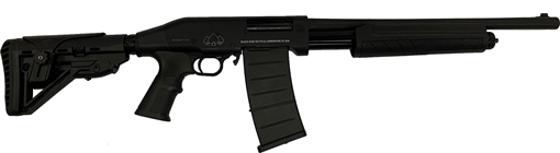 Picture of Black Aces Tactical Pro Series M Pump Shotgun - Black BATP18S