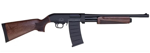 Picture of Black Aces Tactical Pro Series M Pump Shotgun - Black BATP18W-