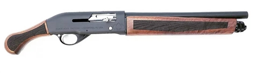 Picture of BLACK ACES TACTICAL PRO SERIES S WALNUT SHOCKWAVE SGA 12GA 14 INCH BLK WAL 4+1 26.5 INCH OL 702706998253 PSSWD