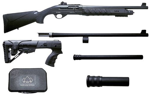 Picture of Black Aces Tactical Pro Series X Semi-Auto Shotgun - Black BATPSX