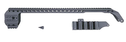 Picture of BLACK ACES TACTICAL MOSS SHOCKWAVE QUAD RAIL W SIDE SHELL HOLDER QRMOSSW RB7SW