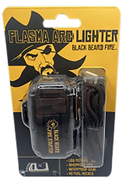 Picture of Black Beard Fire Starters Lighter Black Includes USB Charging Cord ARC