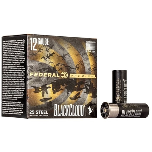 Picture of FEDERAL BLACK CLOUD WATERFOWL AMO 12GA #BBB 3" 1-1/4 OZ 25RD (10 BOX CASE) PWBX142BBB PWBX142 BBB