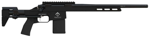 Picture of BLACK CREEK MRX BRONCO RIB BOLT ACTION 5.56X45MM 16IN BBL 1:8 MODULAR CHASSIS PDS STK 10RD BLACK ATIGMRXBR223B