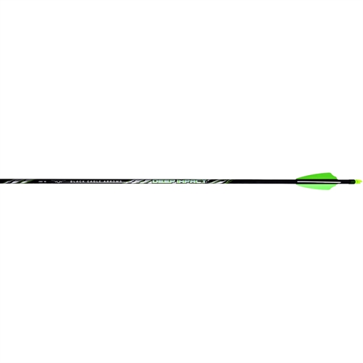 Picture of Black Eagle Black Eagle Deep Impact Arrows .001 400 2.5 in. Shield Cut 6 pk. 33815