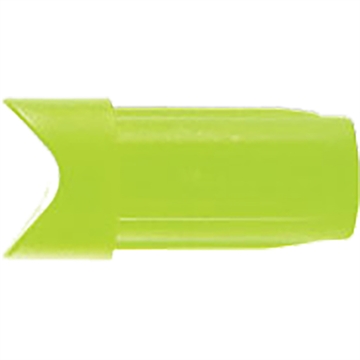 Picture of Black Eagle Black Eagle Half Moon Nocks Flo. Yellow 12 pk. 349