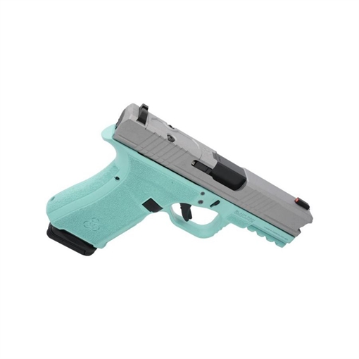 Picture of Black Rain Frontline Handgun 9mm Luger 15rd Magazine 3.75" Barrel Robins Egg Blue/Satin Mag Finish Optic Ready BRO-FL-9MM-TIFF-SM FL9MMTIFFSM