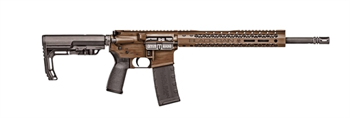 Picture of BLACK RAIN FUSION HGA 5.56 12.5IN BBL BRONZE BATTLEWORN SBA3 BRACE BRO22022505